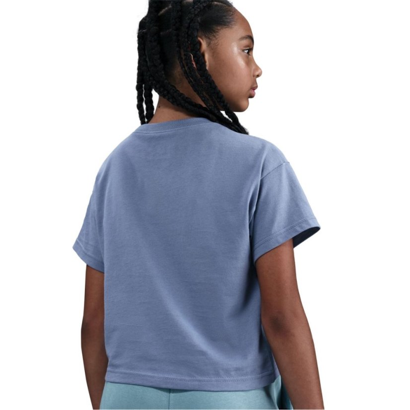 Nike Sportswear Big Kids' (Girls') T-Shirt Indigo