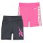 Reebok Kids' Jersey Jogger Shorts Sugar Plum