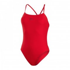 Speedo Eco Endurance+ One Piece Swimsuit Womens Red