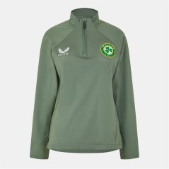 Castore Ireland Quarter Zip Drill Top 2023 Womens Jolly Green