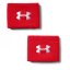 Under Armour Performance Wristbands Red