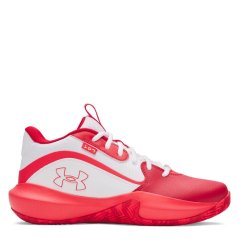 Under Armour Men's Lockdown 7 Basketball Trainers White