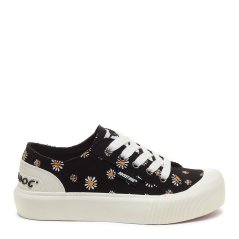 Rocket Dog Women's Jazzin Plus Canvas Platform Trainers Black