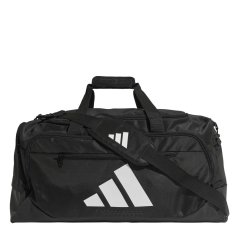 adidas Essentials Medium Duffle Bag Adults Black/White