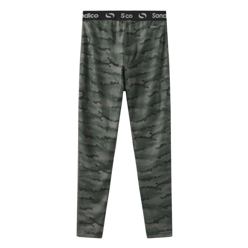 Sondico Core Baselayer Tights Juniors Camo Print