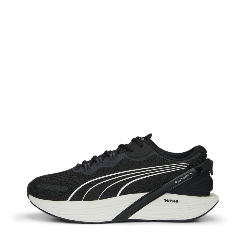 Puma Run Xx Nitro Nova Shine Wn'S Road Running Shoes Womens Black/White