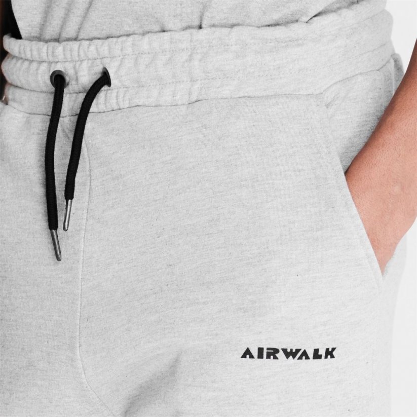 Airwalk Side Logo Jogging Bottoms Grey
