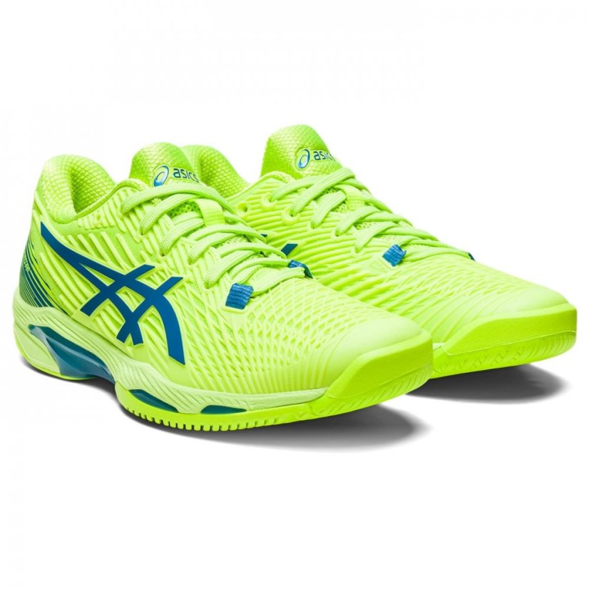 Asics Solution Speed FF 2 Womens Tennis Shoes Green/Blue