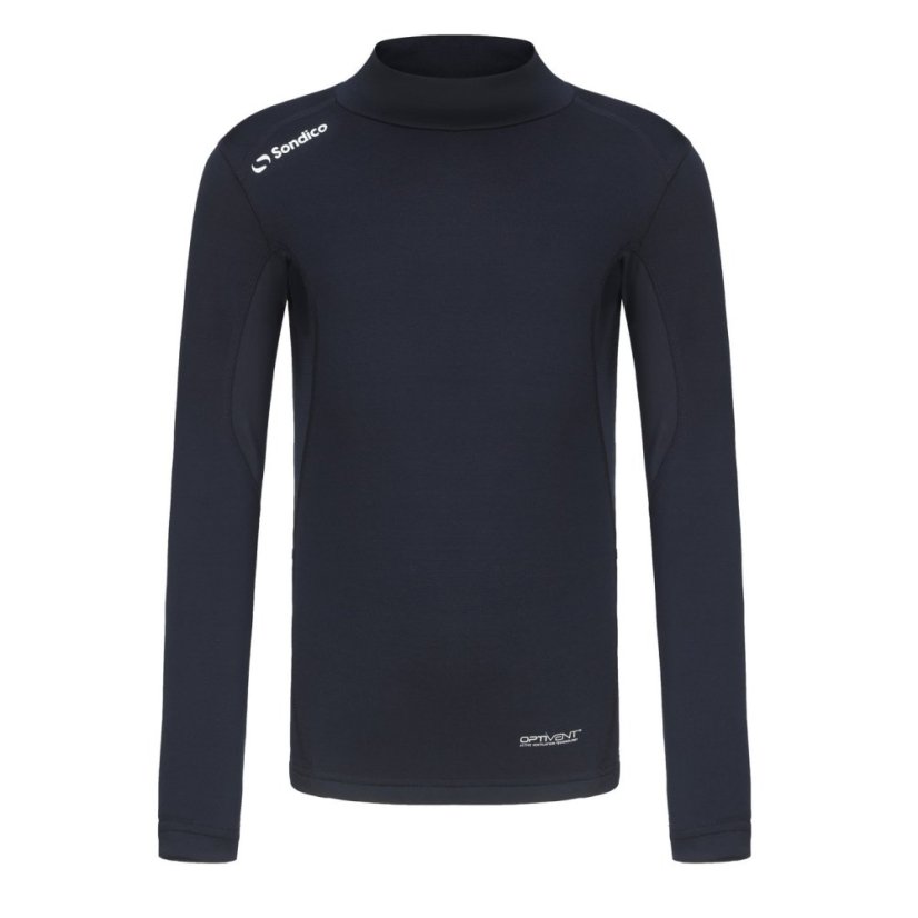 Sondico Mock Neck Baselayer Juniors Navy