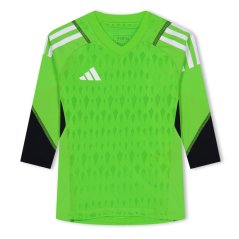 adidas Tiro 23 Pro Long Sleeve Goalkeeper Jersey Kids In99 Sol Green