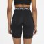 Nike Pro 7inch High Rise Shorts Womens Black