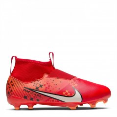 Nike Mercurial Superfly 9 Academy Firm Ground Football Boots Juniors Crimson/Ivory