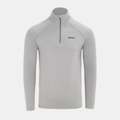Nevica Men's Vail Zipped Winter Baselayer Top Grey