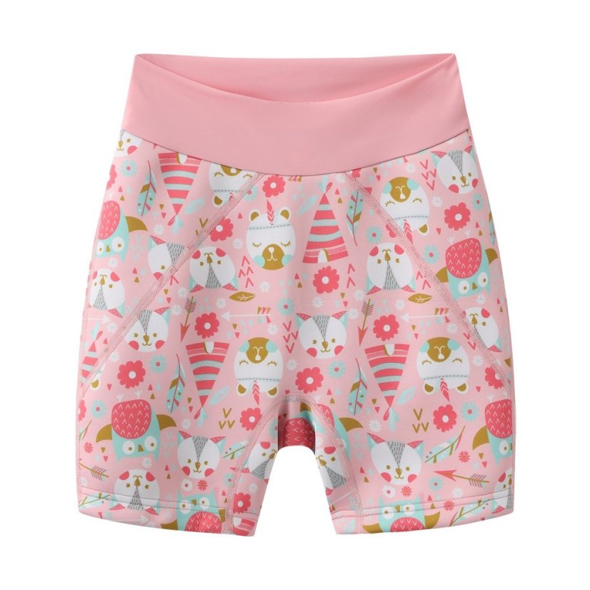 Star Swim Jammer Infant Pink AOP