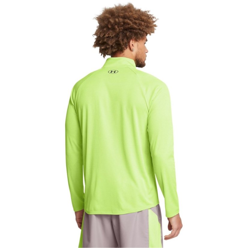 Under Armour Tech™ ½ Zip Long Sleeve Mens Morph Green