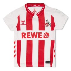 Hummel Koln Home Shirt 2025 2026 Juniors White