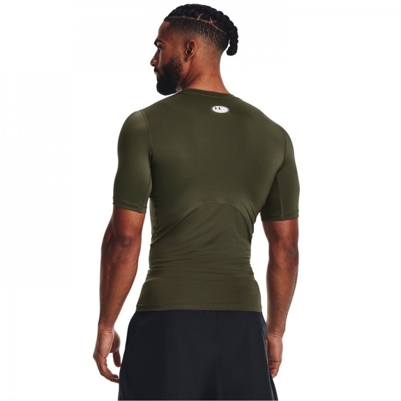 Under Armour Armour HeatGear® Short Sleeve Men's Marine OD Green