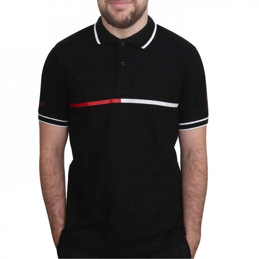 Team Liverpool F.C Team Mens Polo No.8 Black