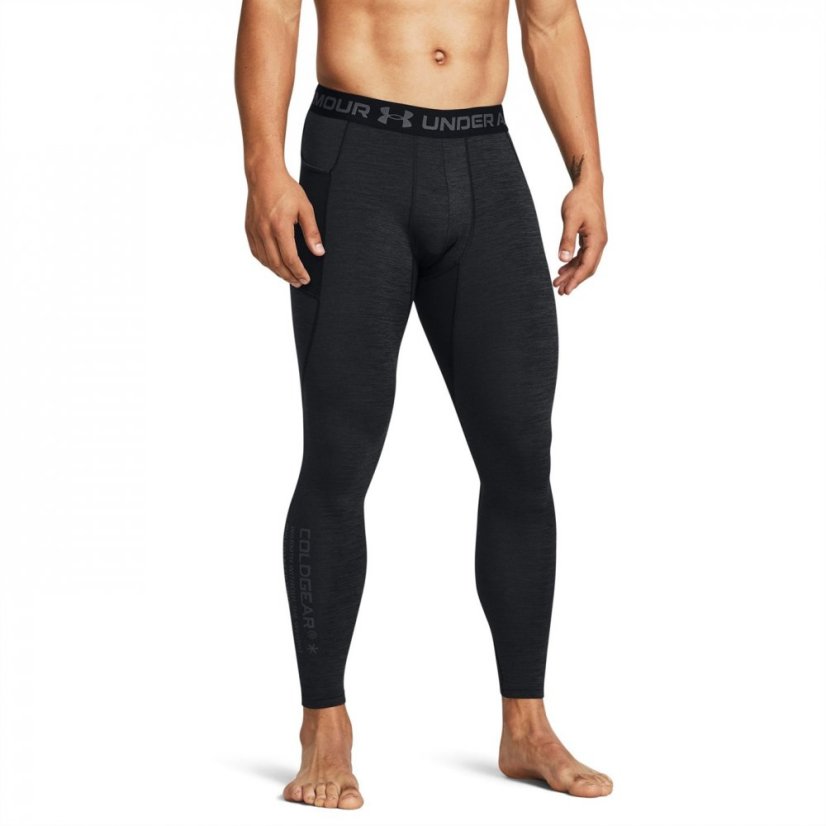 Under Armour Armour Ua Cg Twist Lgs Baselayer Legging Mens Black