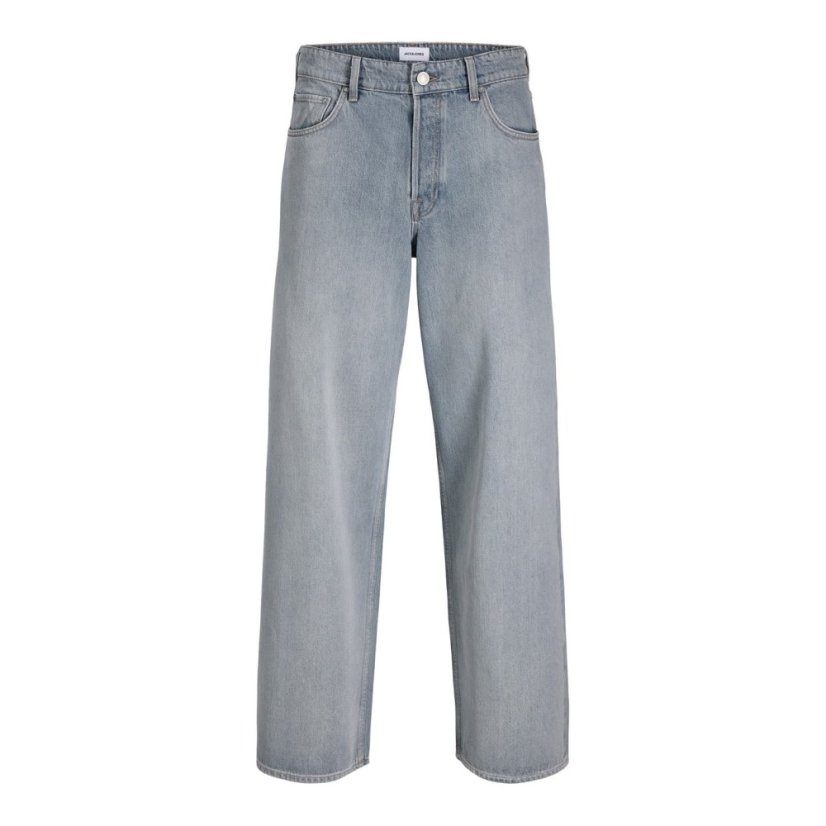 Jack and Jones Men's Dave Classic Straight Leg Jeans Blue Denim