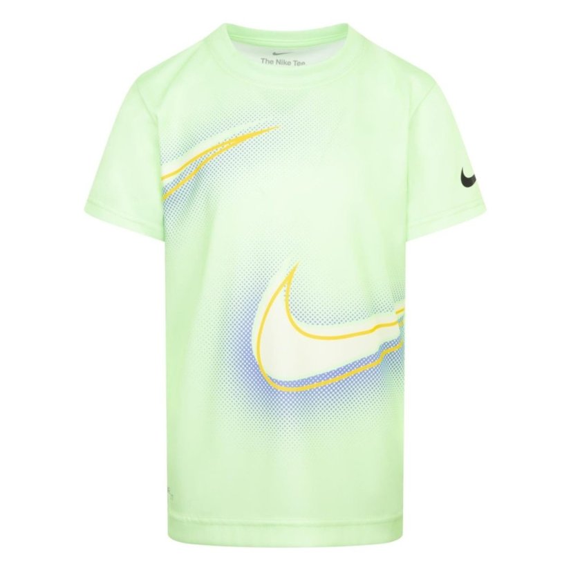 Nike Stacked Up Swoosh T-Shirt Green