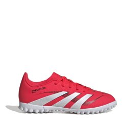 adidas Predator Club Junior Astro Turf Football Boots Red/White