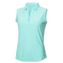 Calvin Klein Golf G Slvls Polo Ld99 Aqua