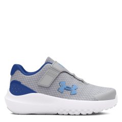Under Armour Surge 4 AC Running Shoes Unisex Infants Mod grey