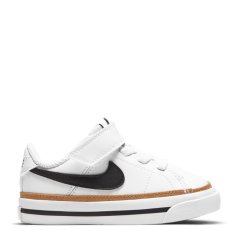 Nike Court Legacy Baby/Toddler Shoes Wht/Blk/Gum