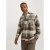 Jack and Jones Men's Raymond Long Sleeve Overshirt Agave Green