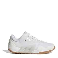 adidas Dropset Trainer Shoes Womens Low-Top Trainers Wht/Grey/Sil