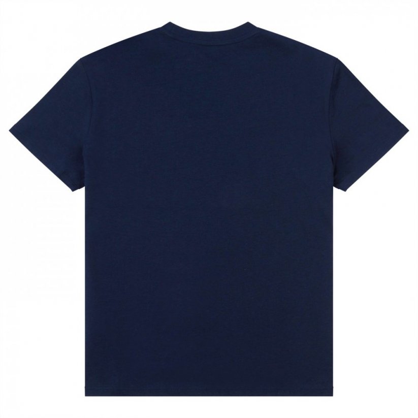 US Polo Assn Logo Crop T Shirt Navy Blazer