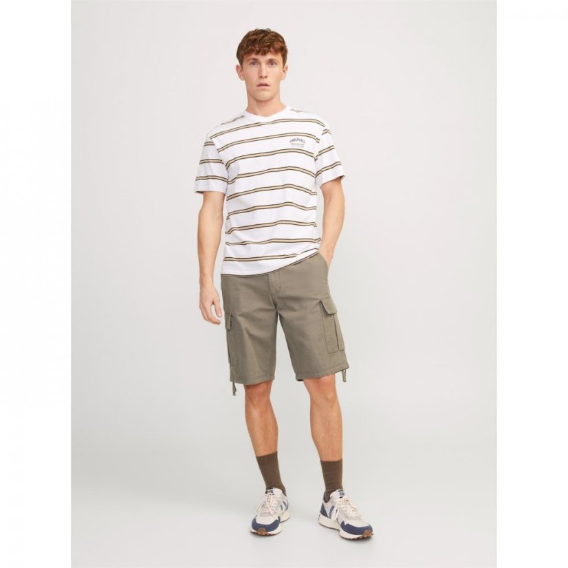 Jack and Jones Cole Barkley Cargo Shorts Bungee Cord