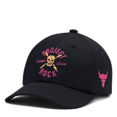 Under Armour Armour Youth Project Rock Adj Baseball Cap Unisex Kids Black