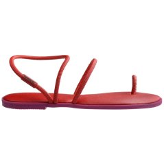 Havaianas Women's Una Sandl Flip Flops Ruby Red