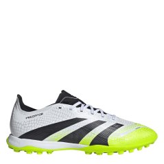 adidas Predator League Astro Turf Football Boots White/Blk/Lemon