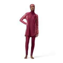 Speedo Women's Swim Set Burkini Red/Pink