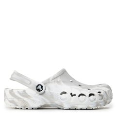 Crocs Baya Clog Womens White Marble