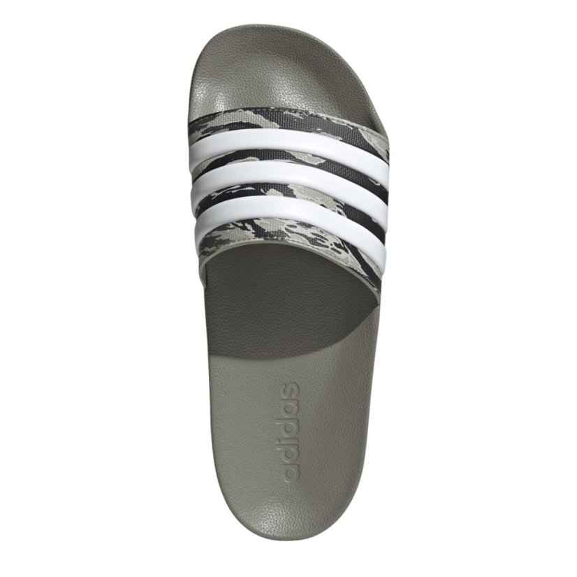 adidas Unisex Kids' Adilette Pool Sliders Silver/White