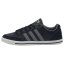 adidas Cacity Leather Trainers Mens Black/Grey/Wht