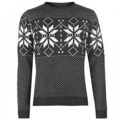 Pierre Cardin Crew Neck Fair Isle Knit Sweater velikost XL