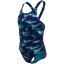 Nike Kids' One Piece Swimsuit Green Abyss