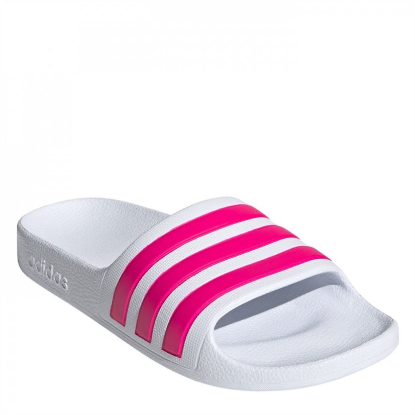 adidas Adilette Aqua Slide Girls White/Pink