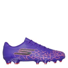 Skechers Sketchers SKX 1 Firm Ground Football Boots Purple/Black