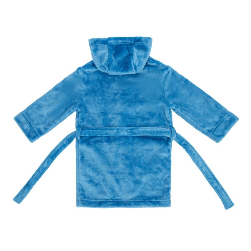 Firetrap Boys Fleece Dressing Gown Blue