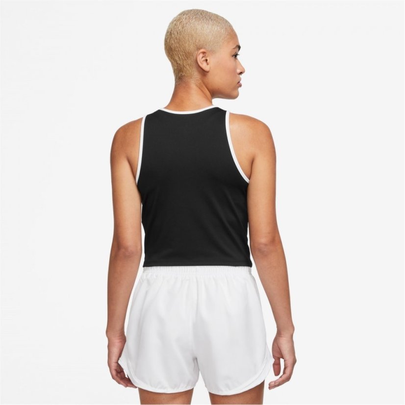 Nike Air Dri-Fit Women'S Tank Top Running Vest Womens Black/White