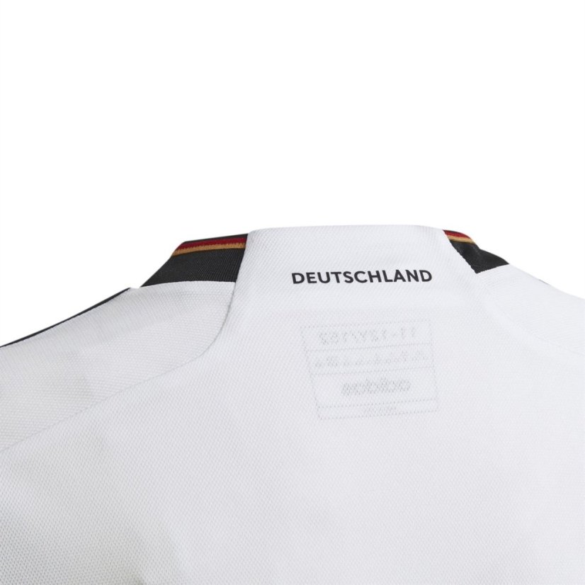 adidas Germany Home Shirt 2022 Junior Boys White