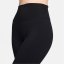 Nike One Cropped Tights Womens BLACK/WHITE