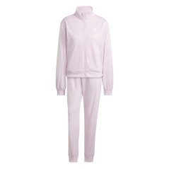 adidas Essentials Feel Cozy Track Suit Womens Clear Pink
