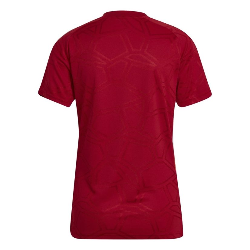 adidas Condivo 22 Match Day Shirt Womens TM Pwr Red/Whit